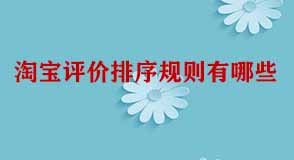 淘寶評(píng)價(jià)